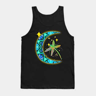 Dragonfly moon Tank Top